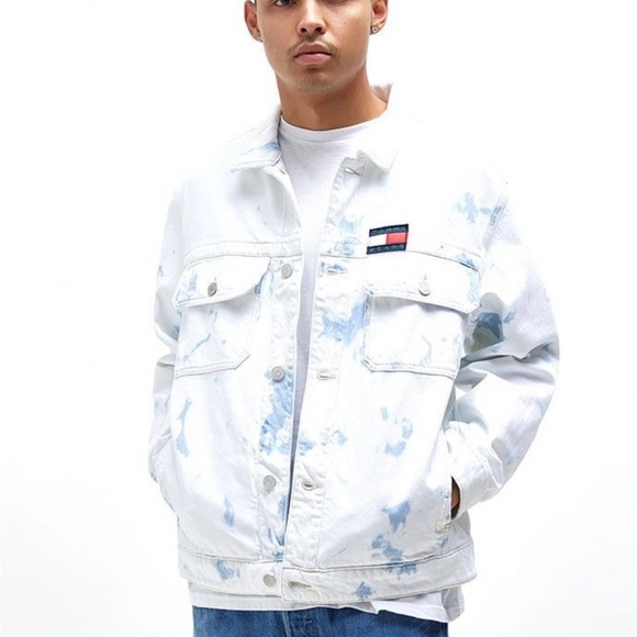 BRAND NEW Tommy Jeans Oversized Trucker Jacket Size Small - Picture 1 of 2